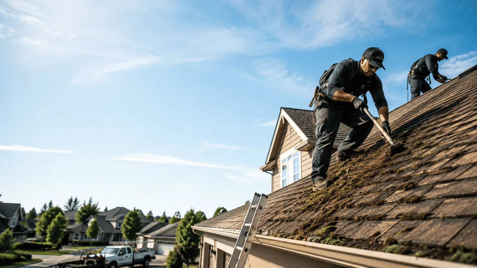 Roof Moss Removal in Danube, MN near me